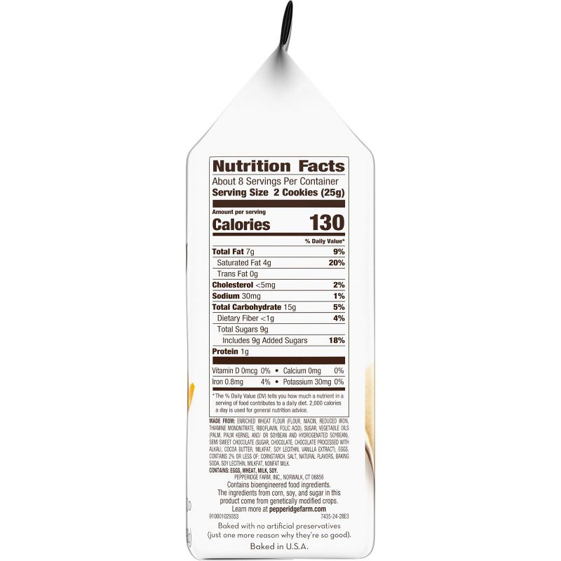 Pepperidge Farm Milano Orange Chocolate Cookies - 7oz