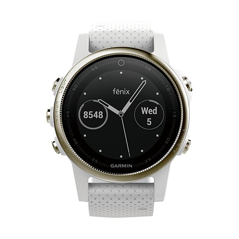 Fenix 5S - White with Carrara White Band (Renewed)