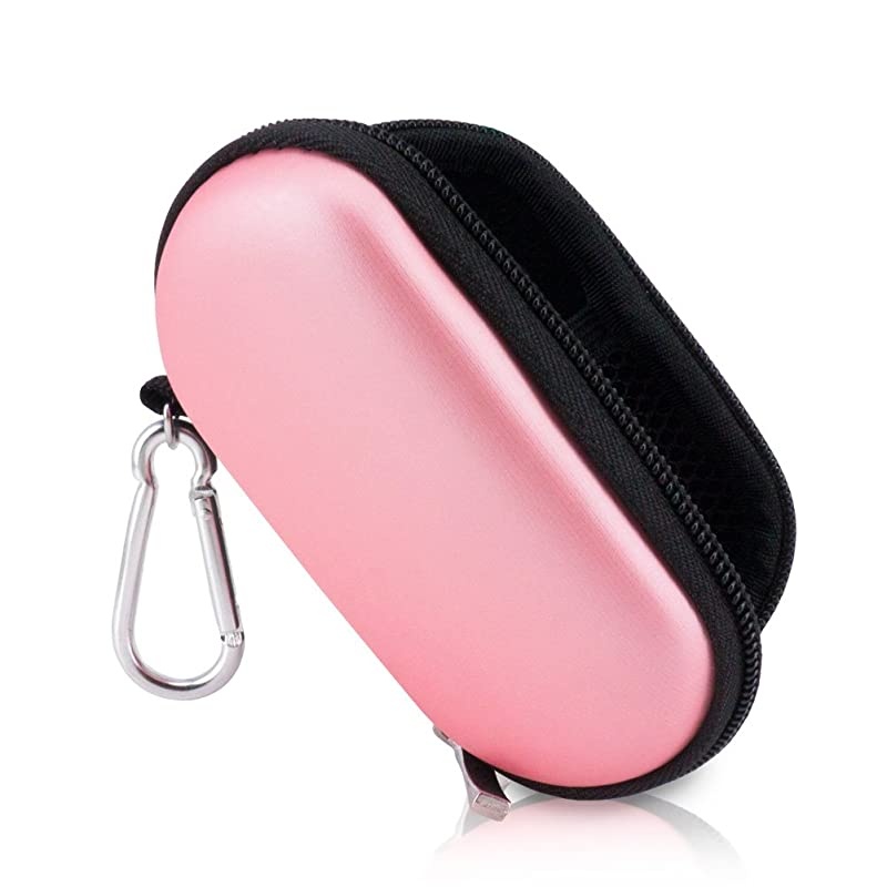 Universial Portable Waterproof Shockproof Electronic Accessories Organizer Holder/USB Flash Drive Case Bag - Pink