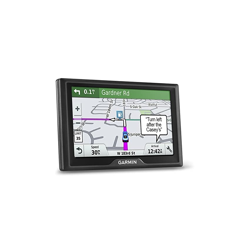 Drive 51 USA LM GPS Navigator System with Lifetime Maps Spoken TurnByTurn Directions Direct Access Driver Alerts TripAdvisor and Foursquare Data Renewed