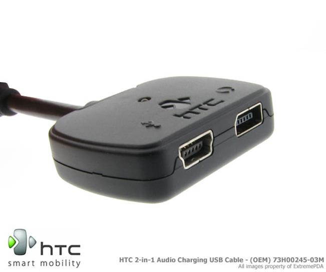 Mini USB Headset and Charger Splitter Port Y Adapter Y5L for HTC Diamond 2 Touch, Google G1, Mogul PPC6800 VX6800, MyTouch Magic 3G, Ozone XV6175, Pure, Shadow 2 2009, SMT5800, Snap S511, Tilt