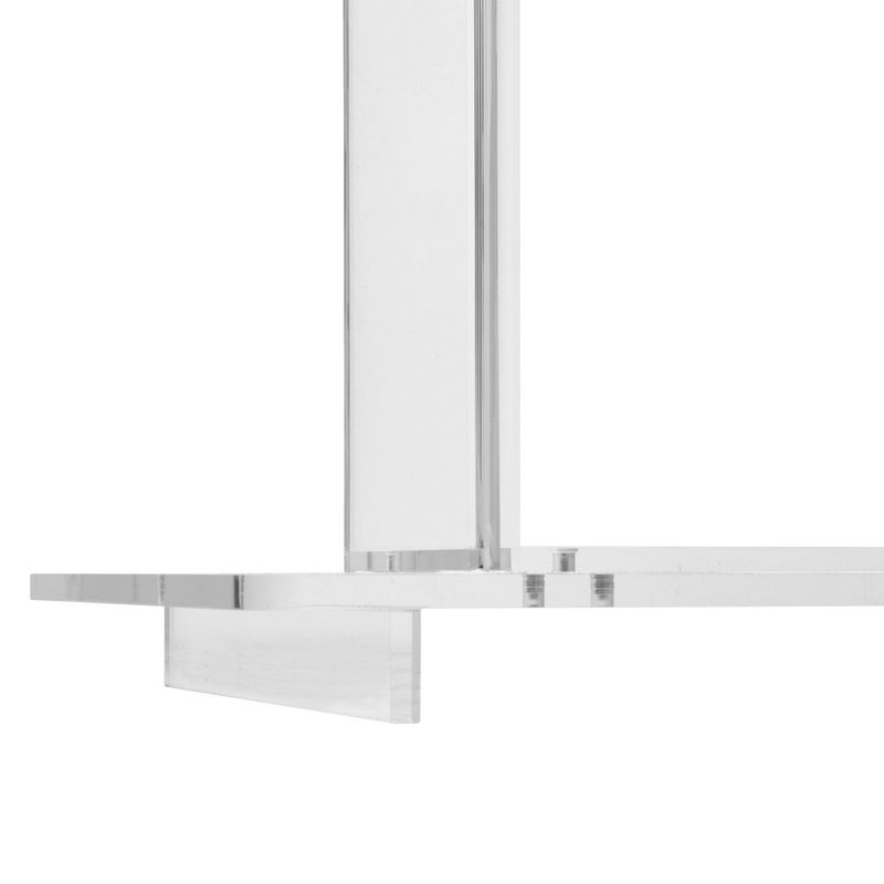 Lectern with Shelf Clear Acrylic - Hampton Collection