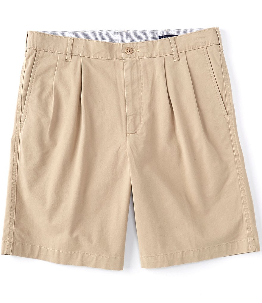 Cremieux Madison Classic-Fit Pleated Stretch 9#double; Shorts