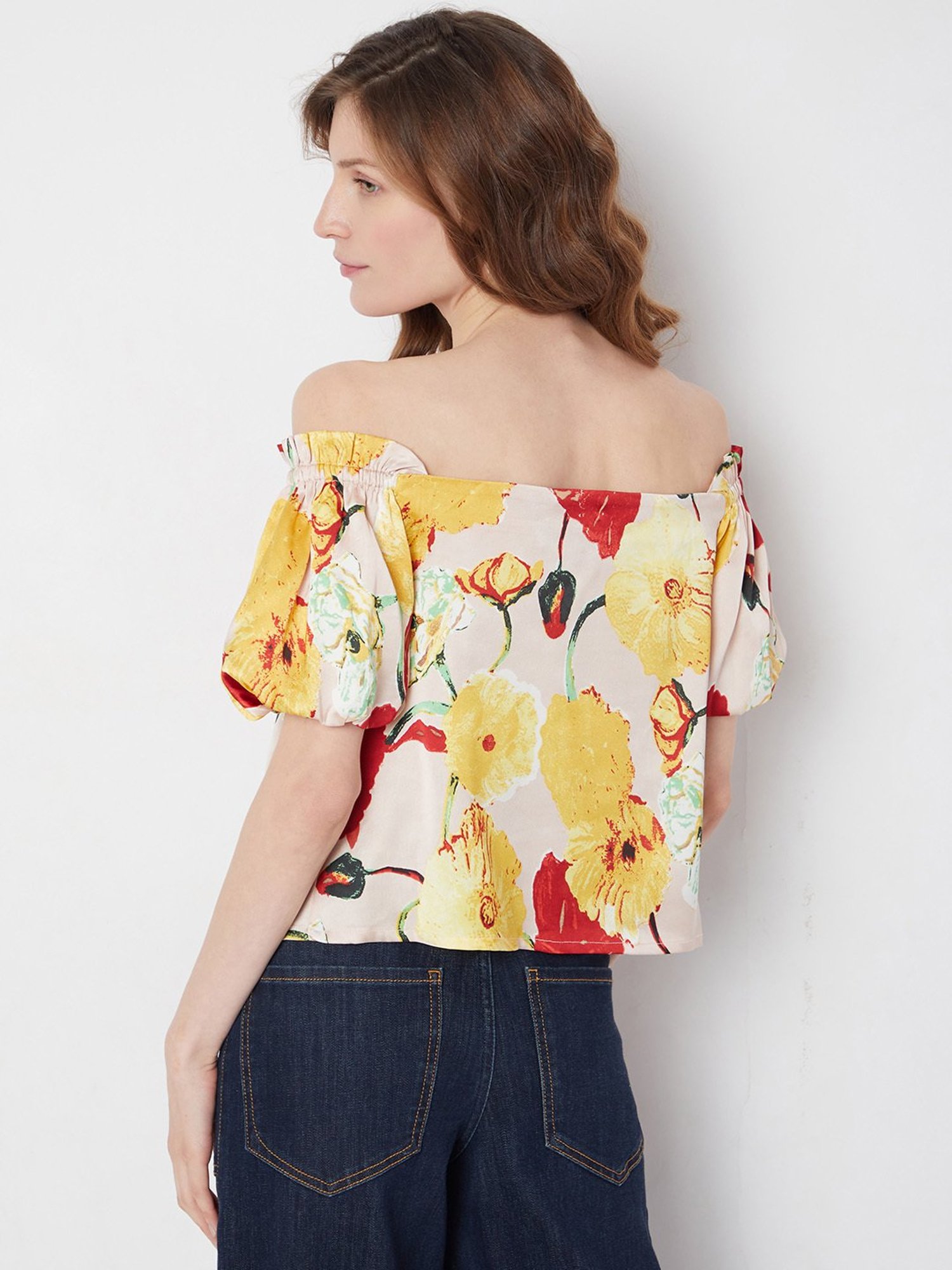 Vero Moda Multicolor Floral Print Top