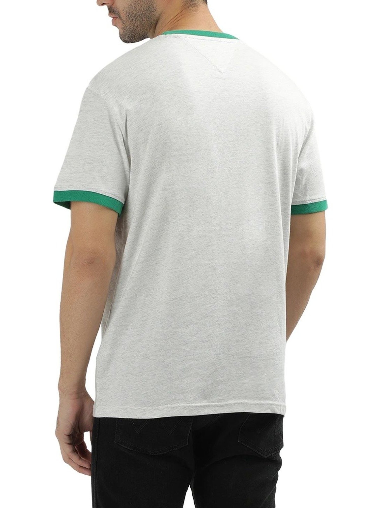 Tommy Hilfiger White Logo Regular Fit T-Shirt