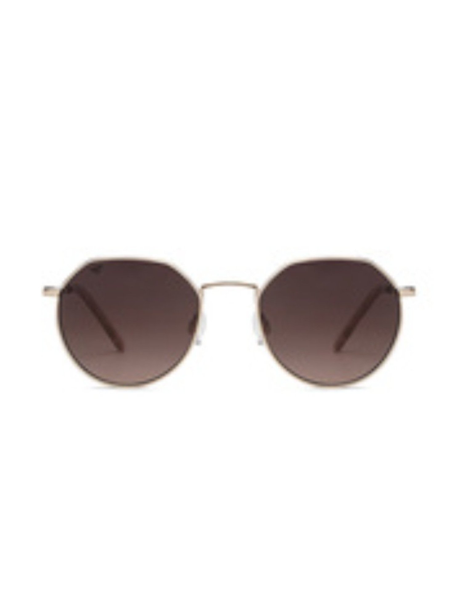 Vincent Chase by Lenskart VC S13984 Brown Round Sunglasses