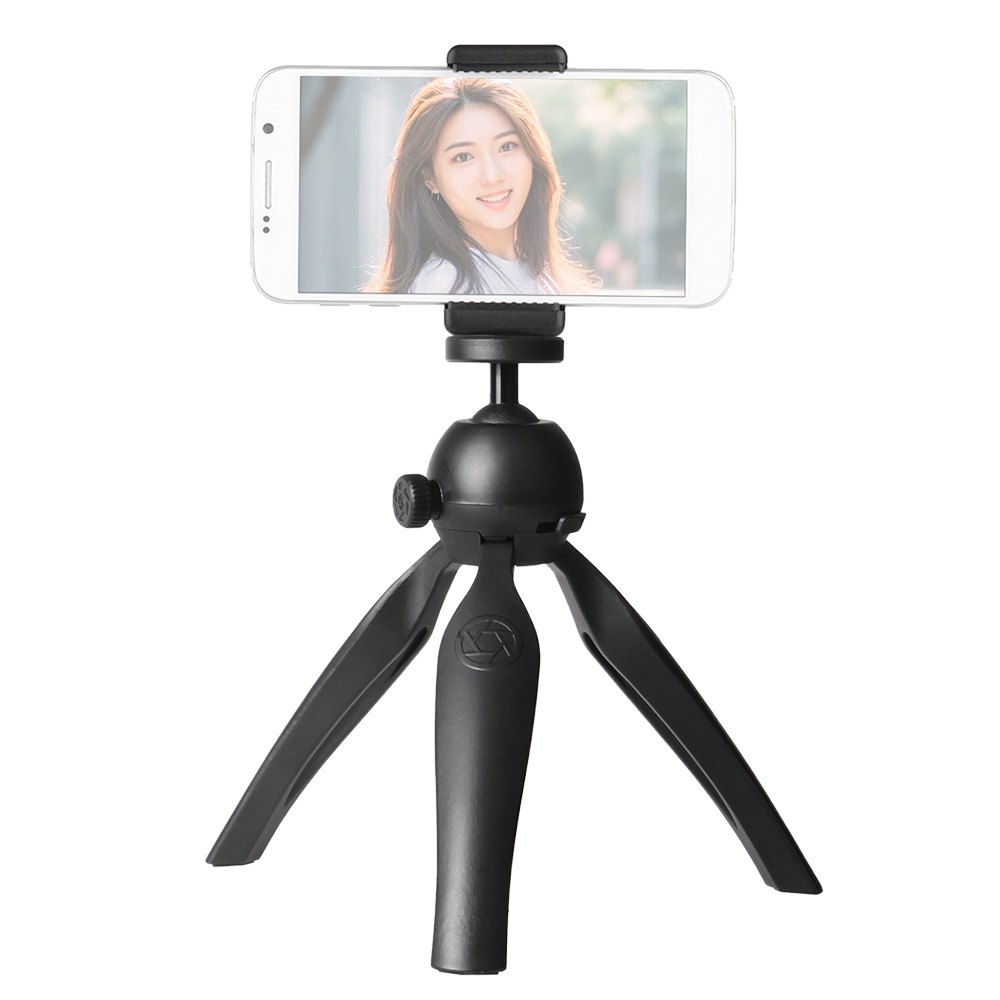 Mini Tabletop Tripod 2-Level Adjustable Working Heights 1/4