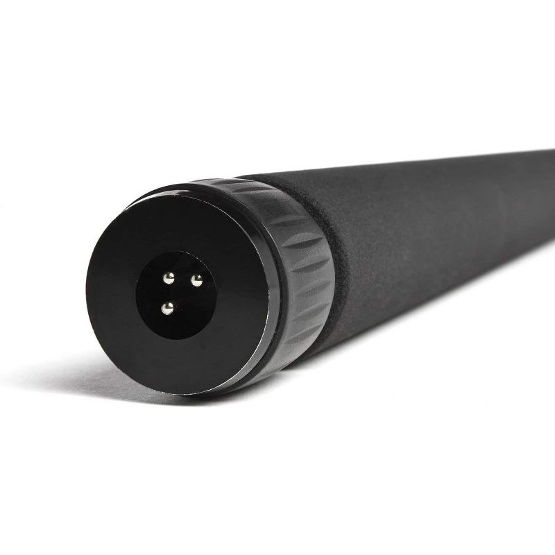 LyxPro Portable Mic Boom Pole Arm 5 Section Stretchable Padded Handheld Telescopic Aluminum Adjustable with Built in Internal XLR Cable Shotgun Zoom Microphones, Fish Pole extends 2.4&rsquo; - 9.25&rsquo; MPL-20