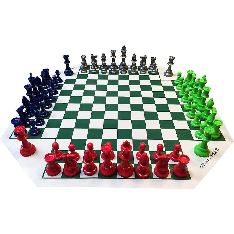 WE Games Four Player Chess Set