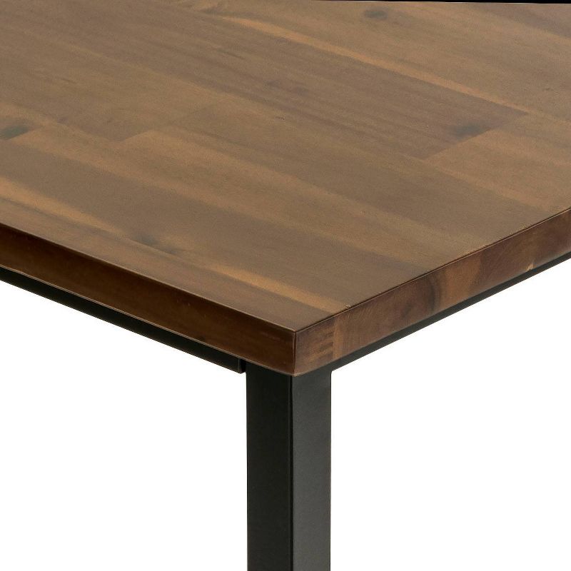 Lincoln Dining Table Brown - ClickDecor