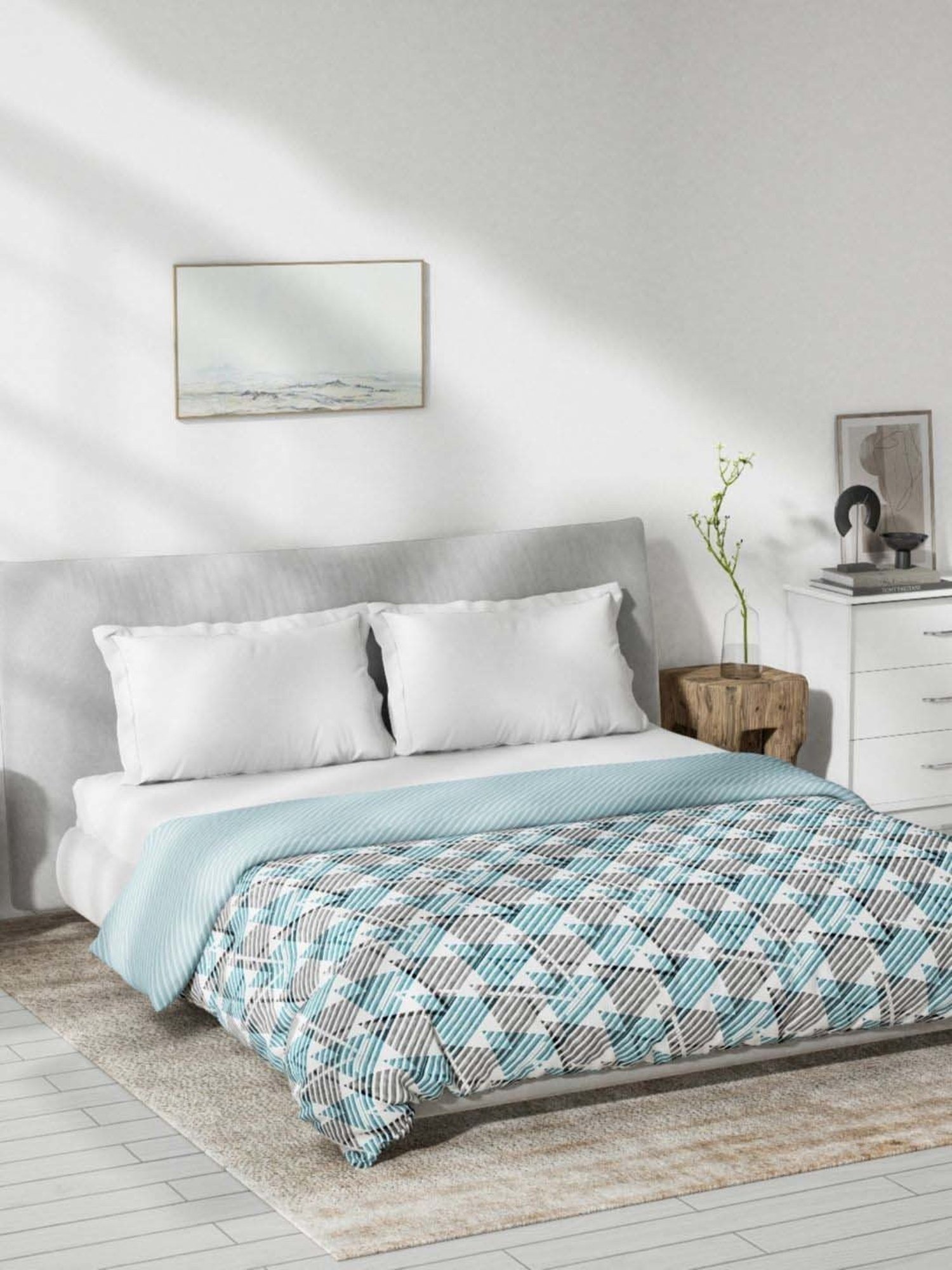 JaipurFabric Green Cotton 150 GSM Reversible Ac Dohar