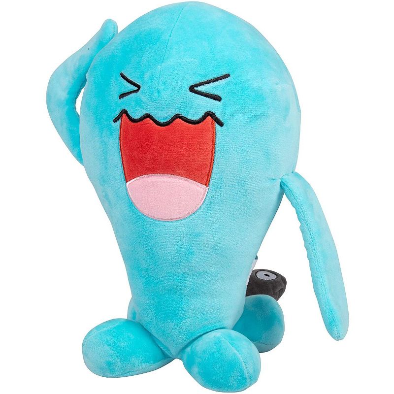 Jazwares Pokemon Wobbuffet Plush Stuffed Animal Toy 12"