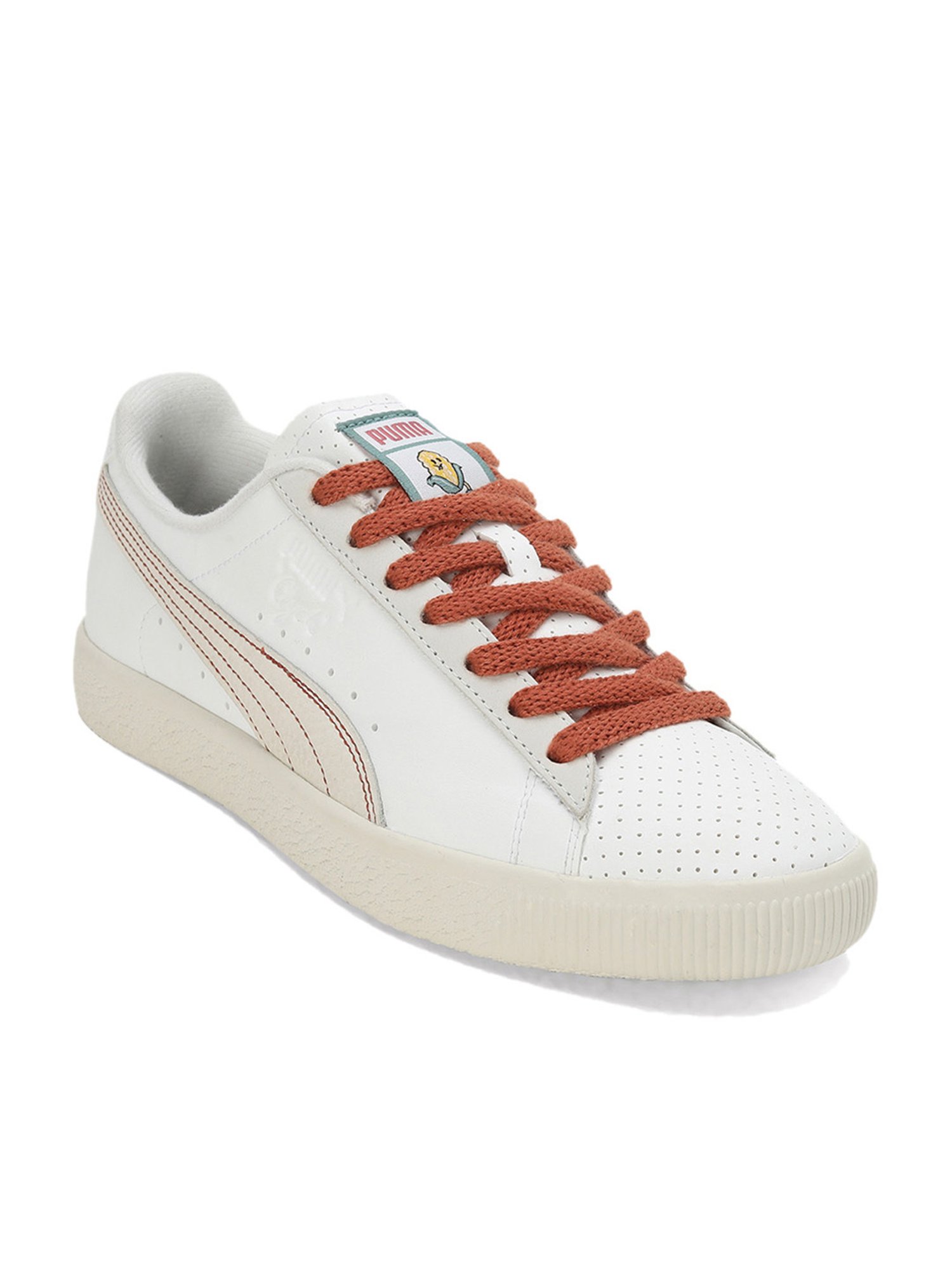 Puma Men's Clyde Huskie White Casual Sneakers