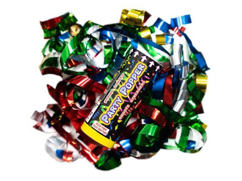 TNT Fireworks Spring Loaded Party Poppers