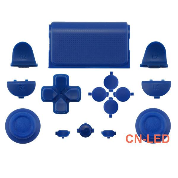 WPS BLUE Touch Pad Thumbsticks Dpad Home Full Buttons Set Replacement parts for PS4 Playstation 4 Dualshock 4 controller shell ( For GEN 1 Controllers)