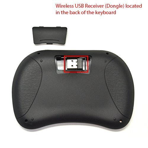 Rii i8 + Wireless 2.4G Mini Keyboard for Google Android Devices (Smart TV, TV Box, HTPC, PC, Notebook Pad and Other Games