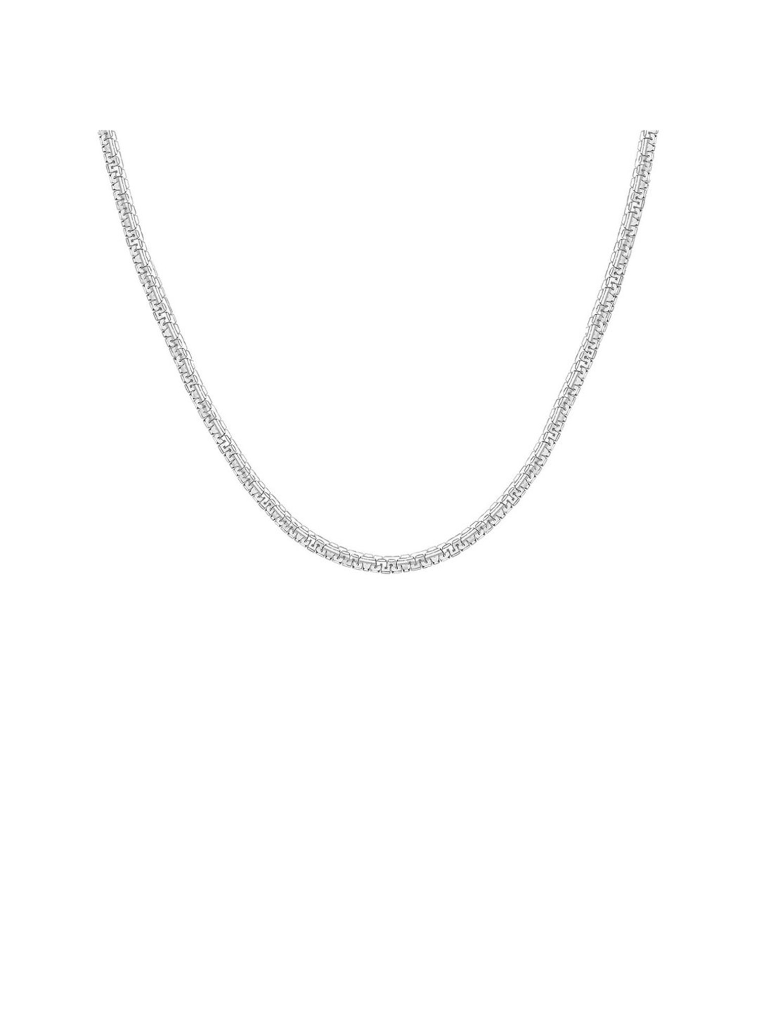 GIVA Summer Collection 92.5 Sterling Silver Link Aura Chain for For Men