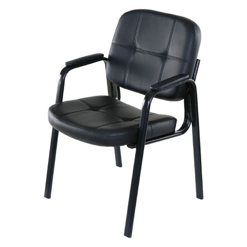 Basics Guest Reception Chair Black - OneSpace