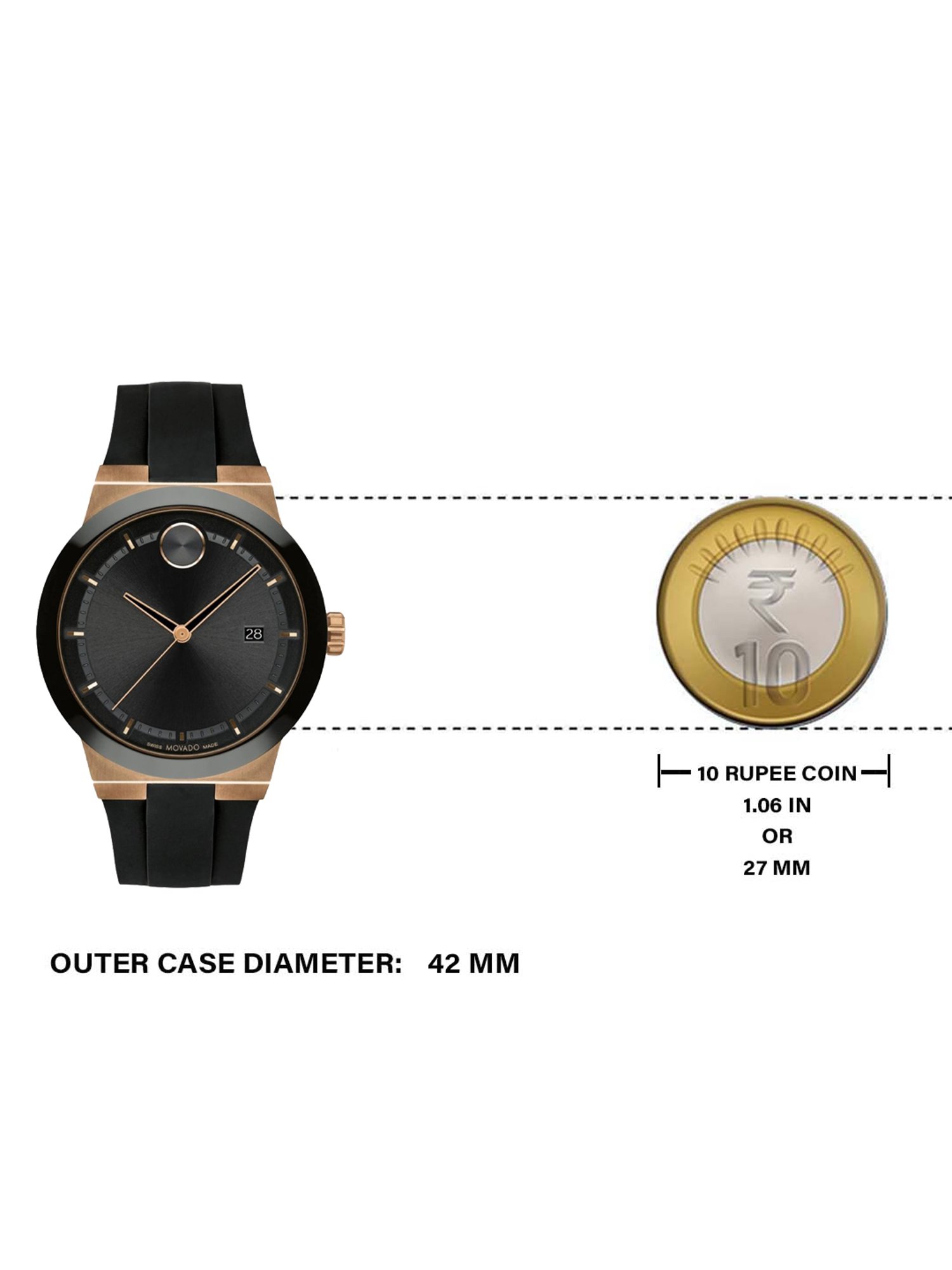 Movado MGI-3600851 Bold Analog Watch for Men