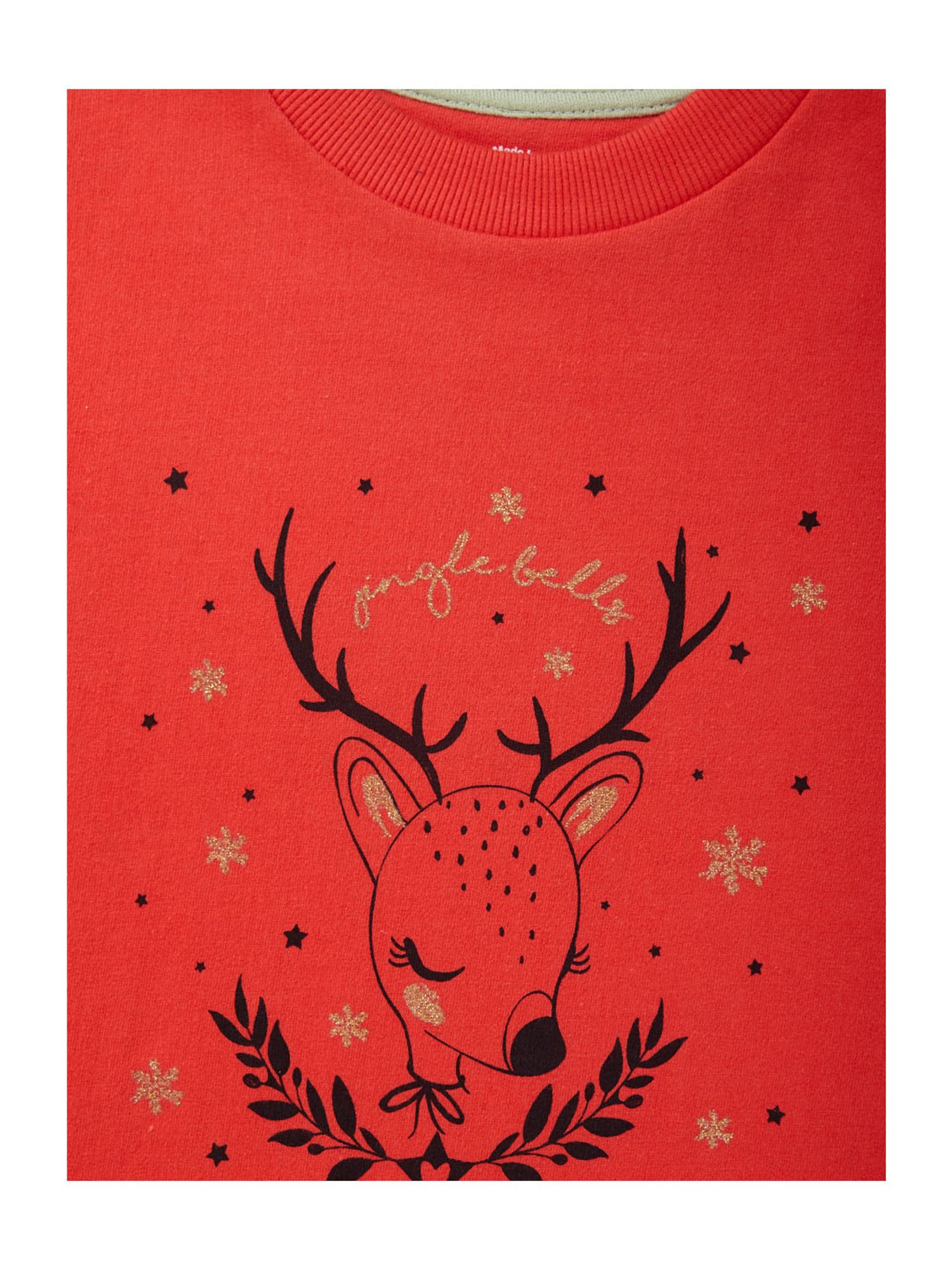 Cub McPaws Red Printed Sweatshirt
