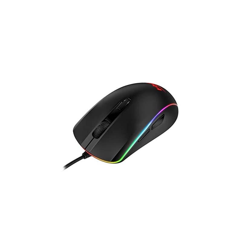 Pulsefire Surge RGB Wired Optical Gaming Mouse Pixart 3389 Sensor up to 16000 DPI Ergonomic 6 Programmable Buttons Compatible with Windows 108187 Black