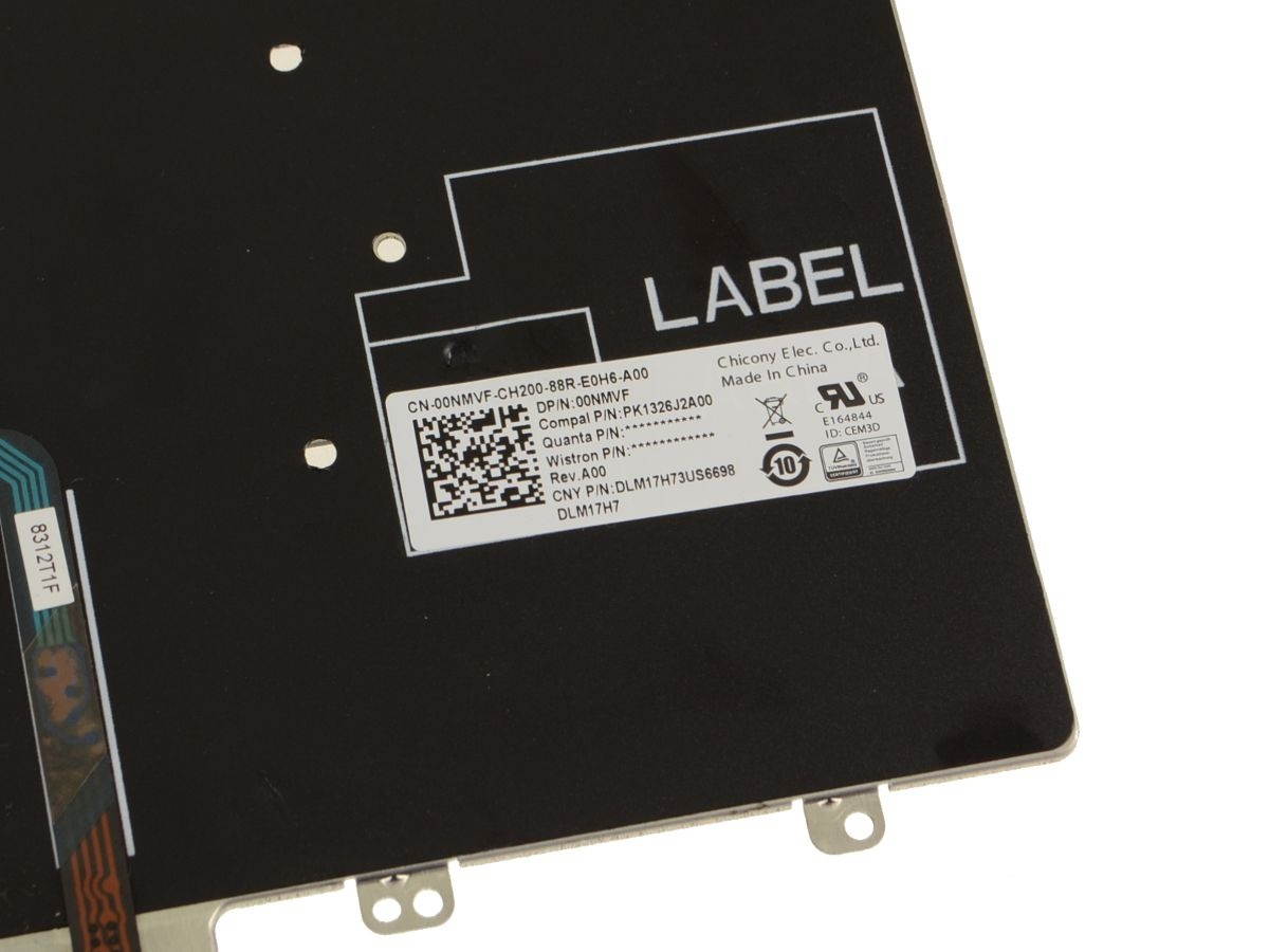 New Laptop Backlit Keyboard for HP Spectre x360 13-w 13-w000 13-w013dx 13-w014dx NSK-XB2BQ us Layout Brown Color