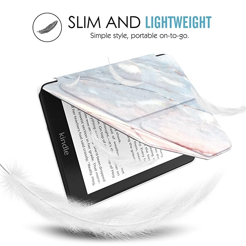 Case Replacement with Kindle Paperwhite 10th Generation 2018 Releases Standing Origami Slim Shell Cover with Auto WakeSleep Fits Kindle Paperwhite EReader Marble