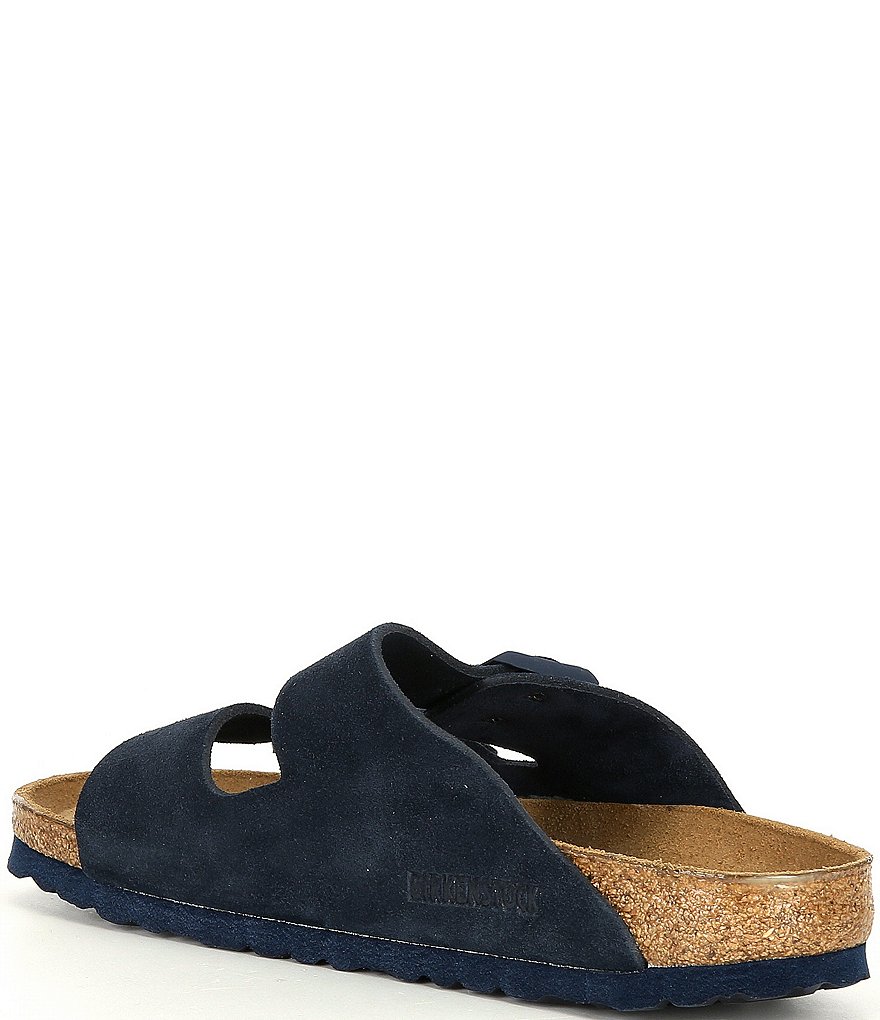 Birkenstock Women's Arizona Suede Dual Adjustable Buckle Strap Sandals