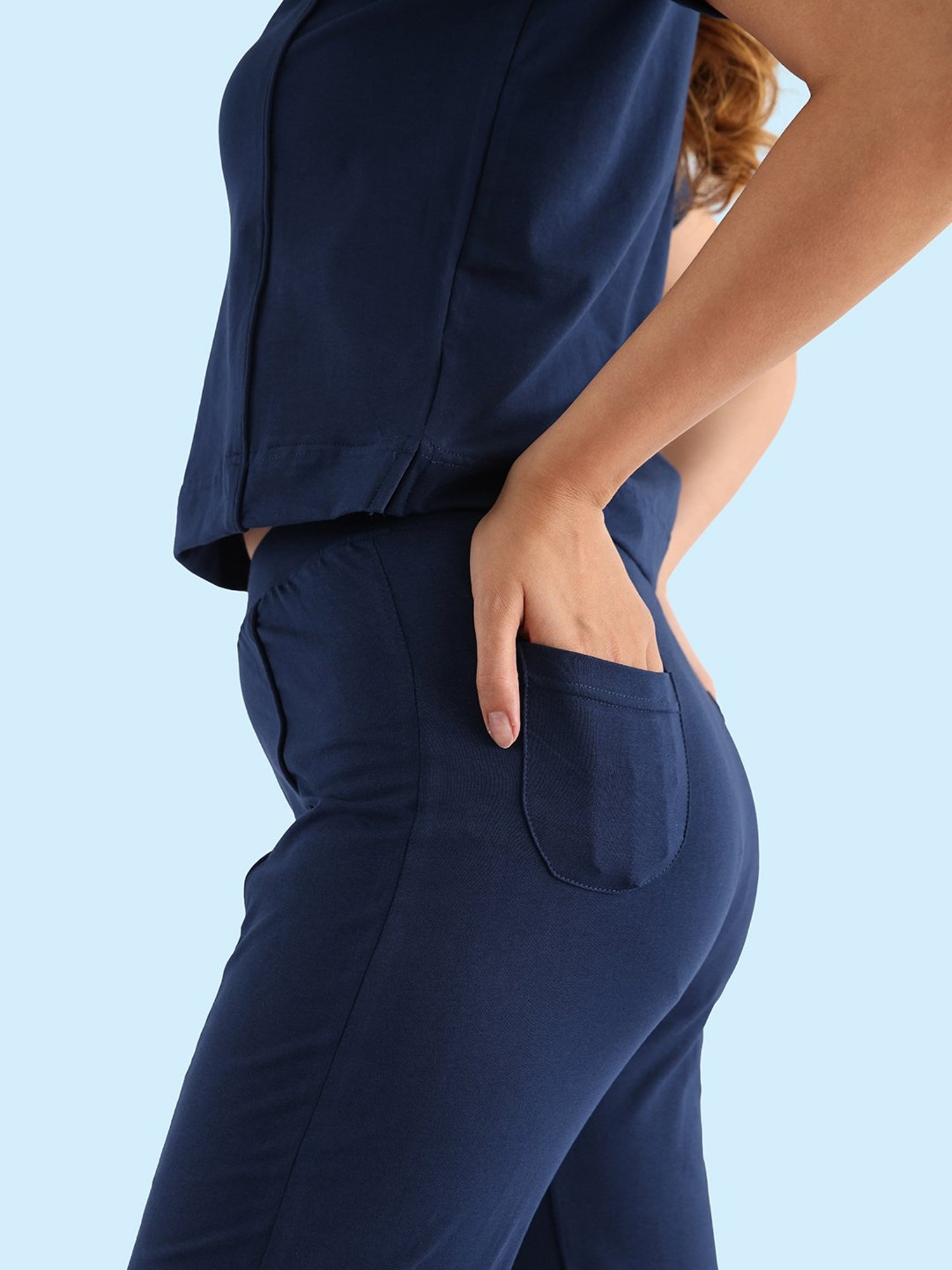 Nite Flite Blue Top With Pants