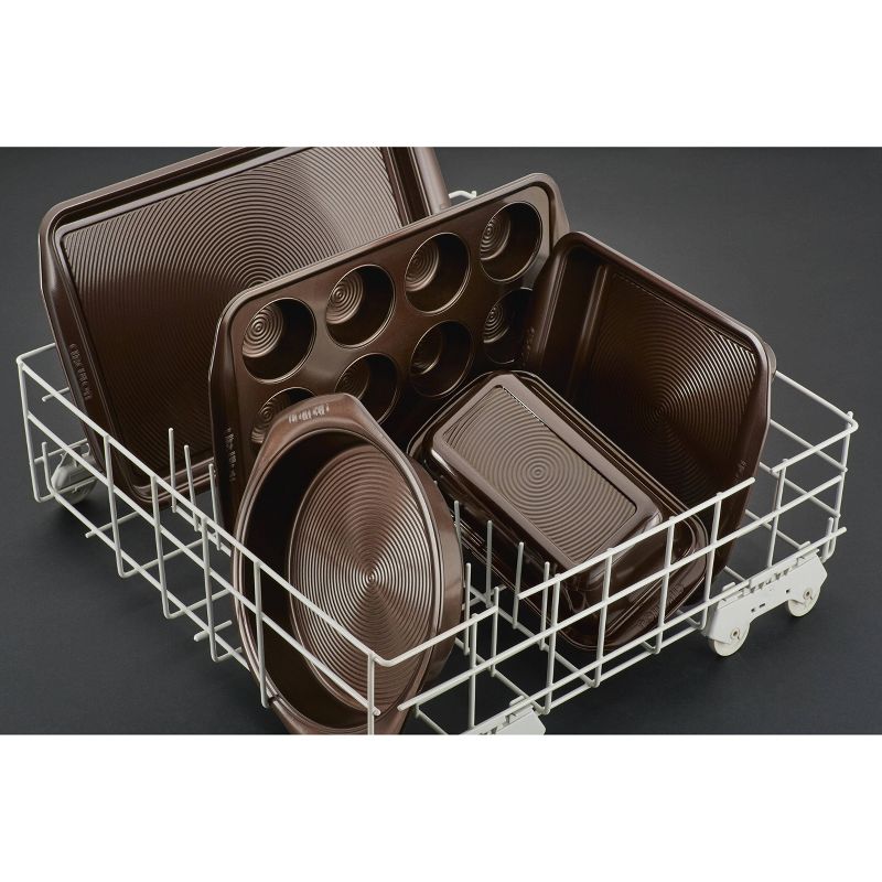 Circulon 10pc Nonstick Bakeware Set Chocolate Brown