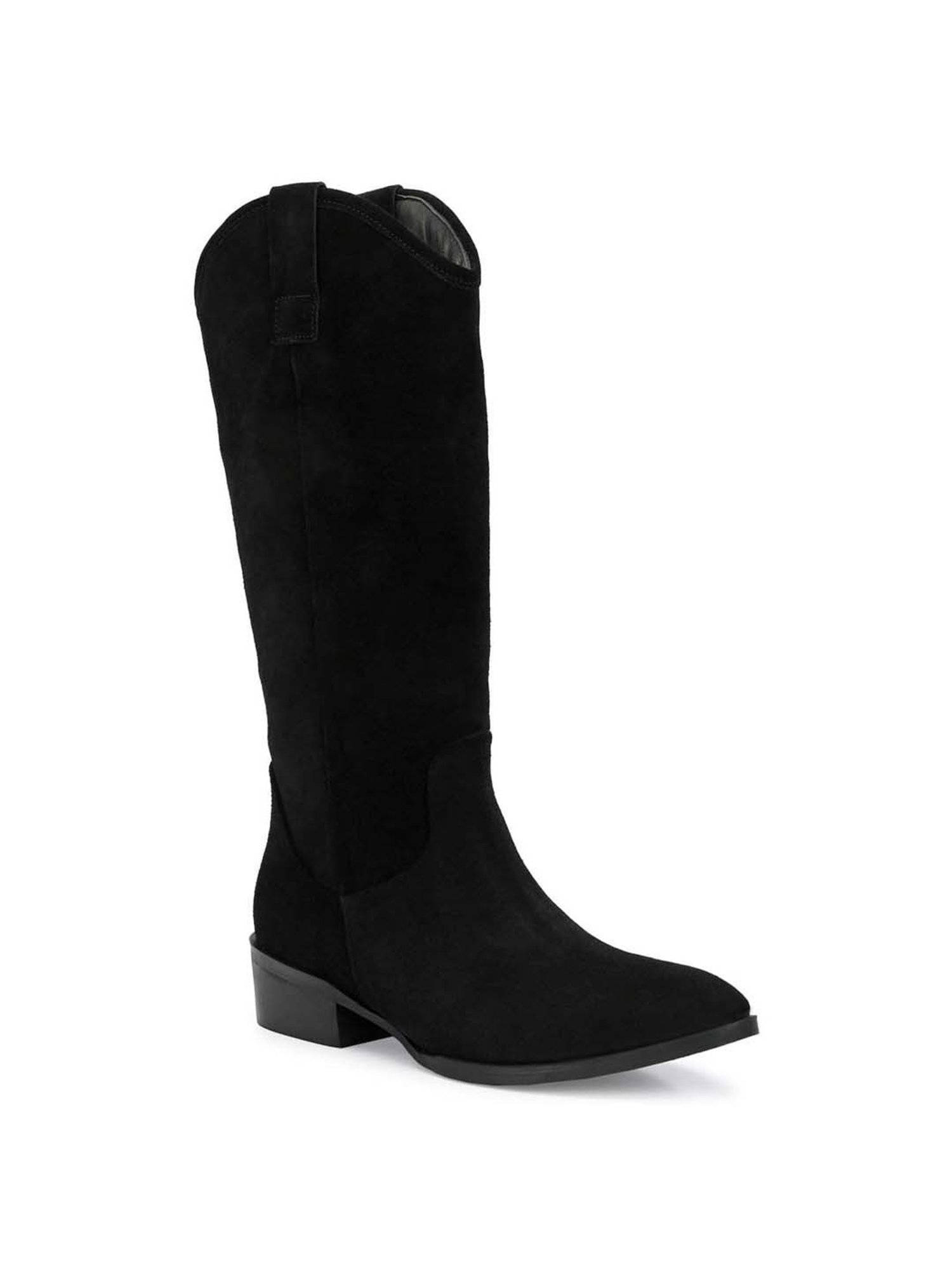 Carlo Romano Women's Black Casual Booties