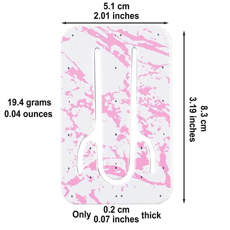 Mobile Phone Desk Stand Travel Portable Smart Phone Holder Pink Marble
