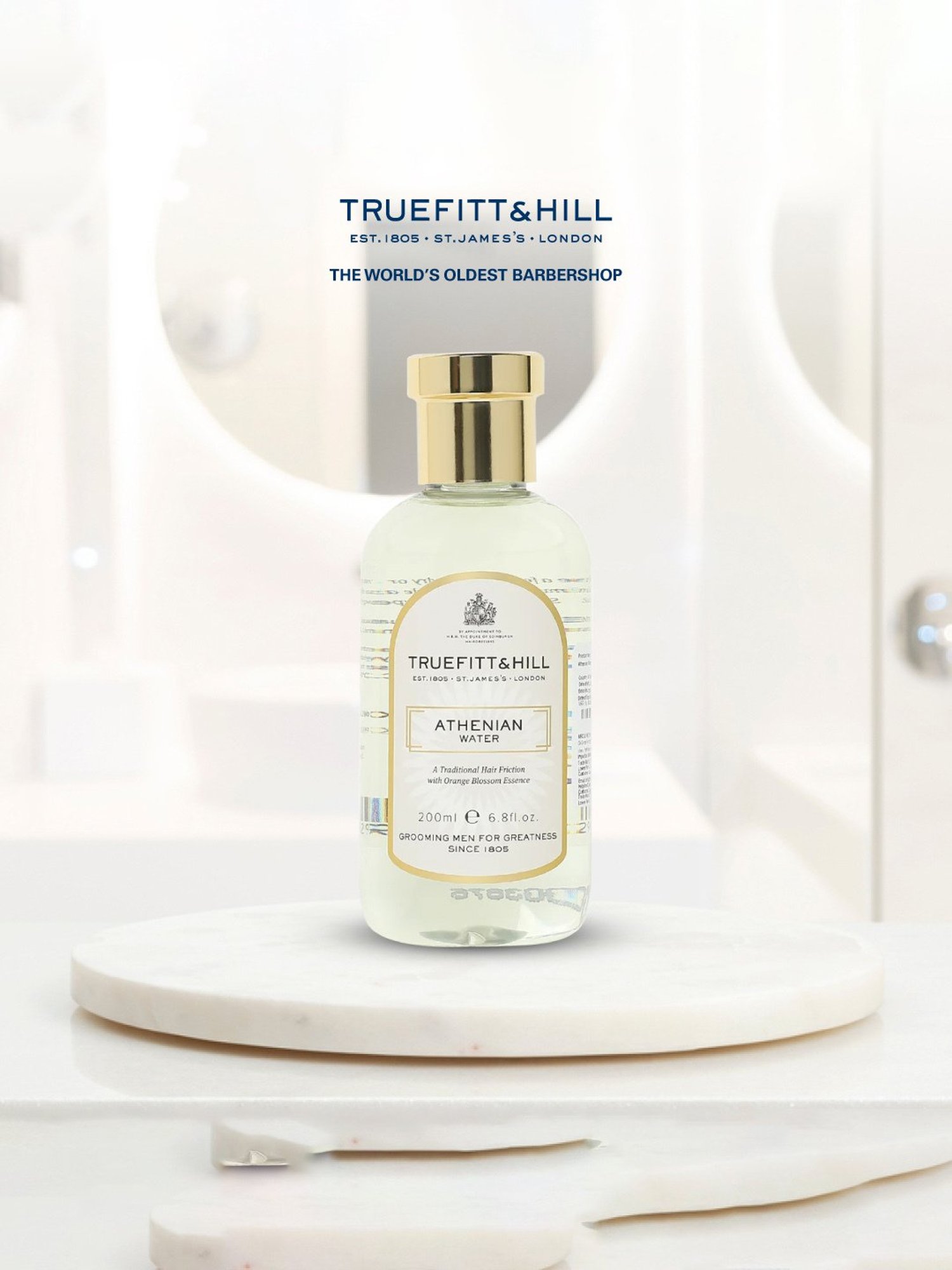 Truefitt & Hill Athenian Water Lotion 200 ml for Men