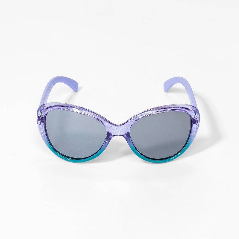Girls' Elsa Sunglasses - Blue