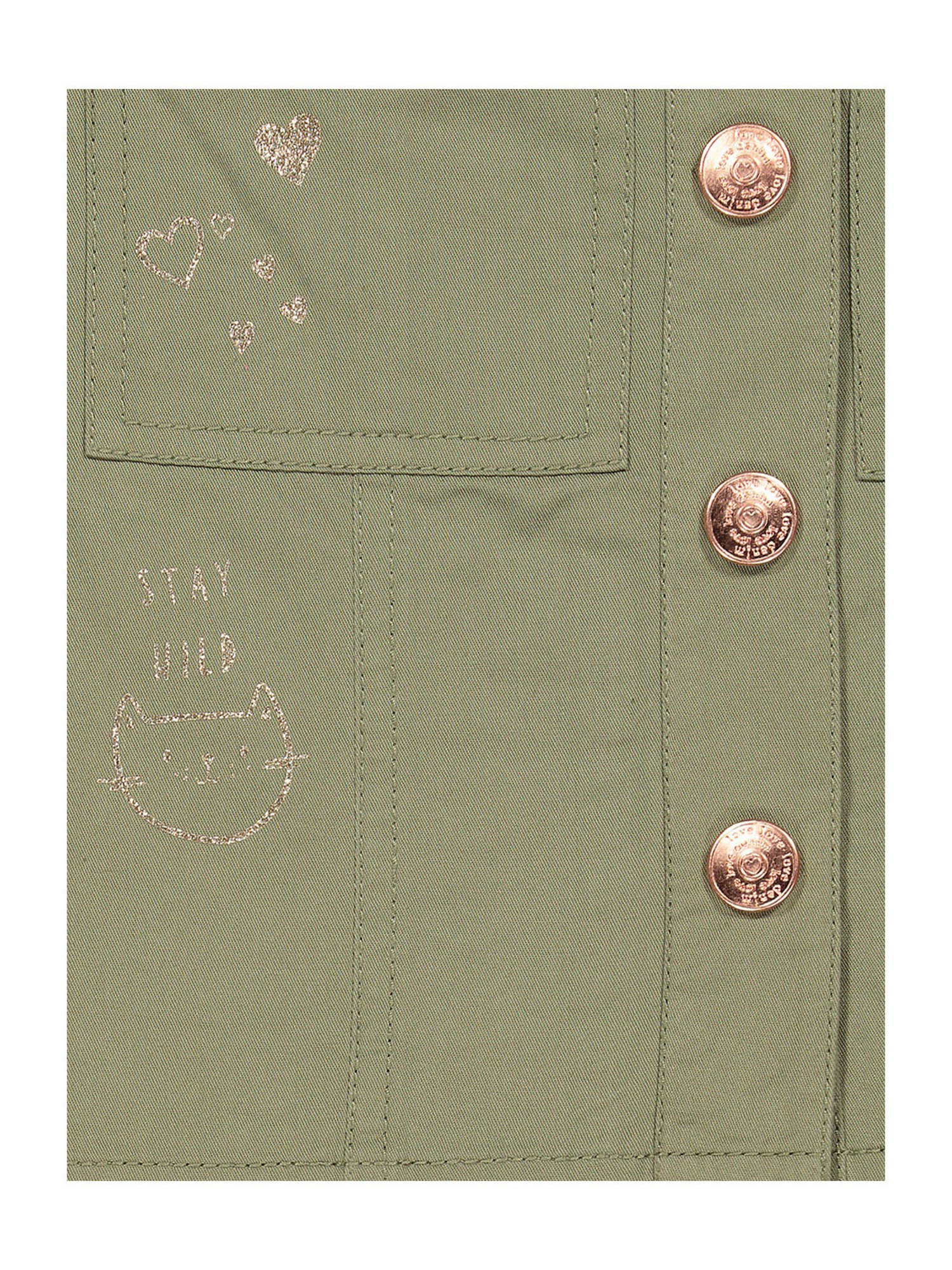 Mothercare Kids Olive Printed Full Sleeves Jacket