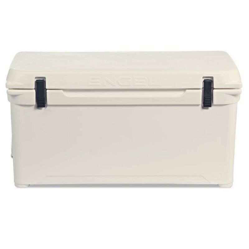 Engel Coolers 74 Quart 75 Can High Performance Roto Molded Cooler, Coastal White