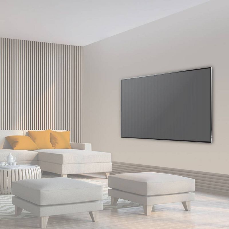 Barkan 32 - 90" Fixed Flat / Curved TV Wall Mount Black