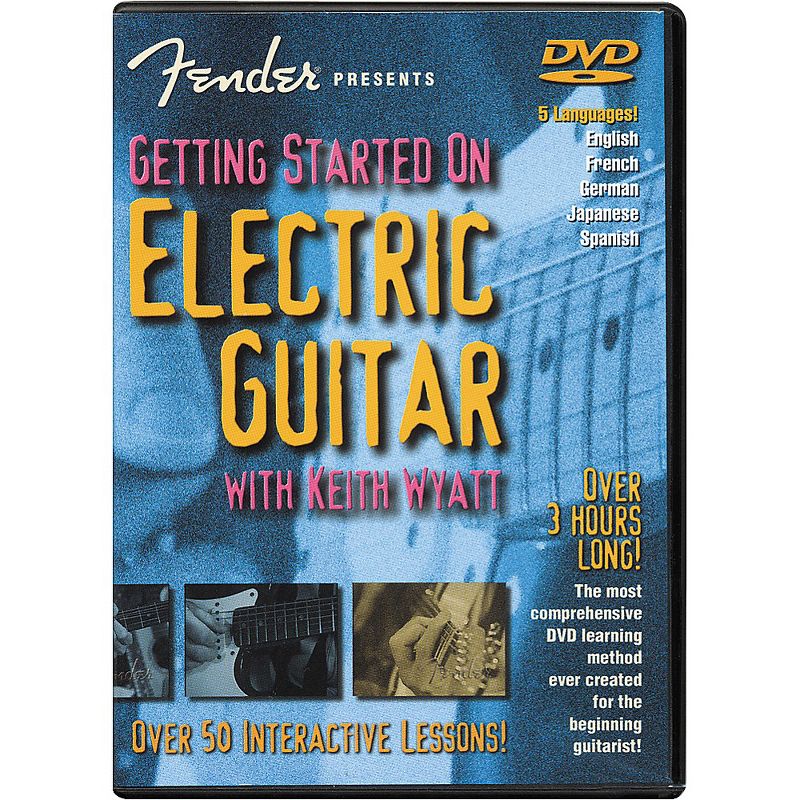 Fender Getting Started On Electric Guitar DVD