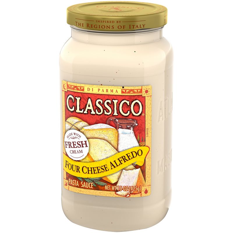 Classico Four Cheese Alfredo Pasta Sauce - 15oz