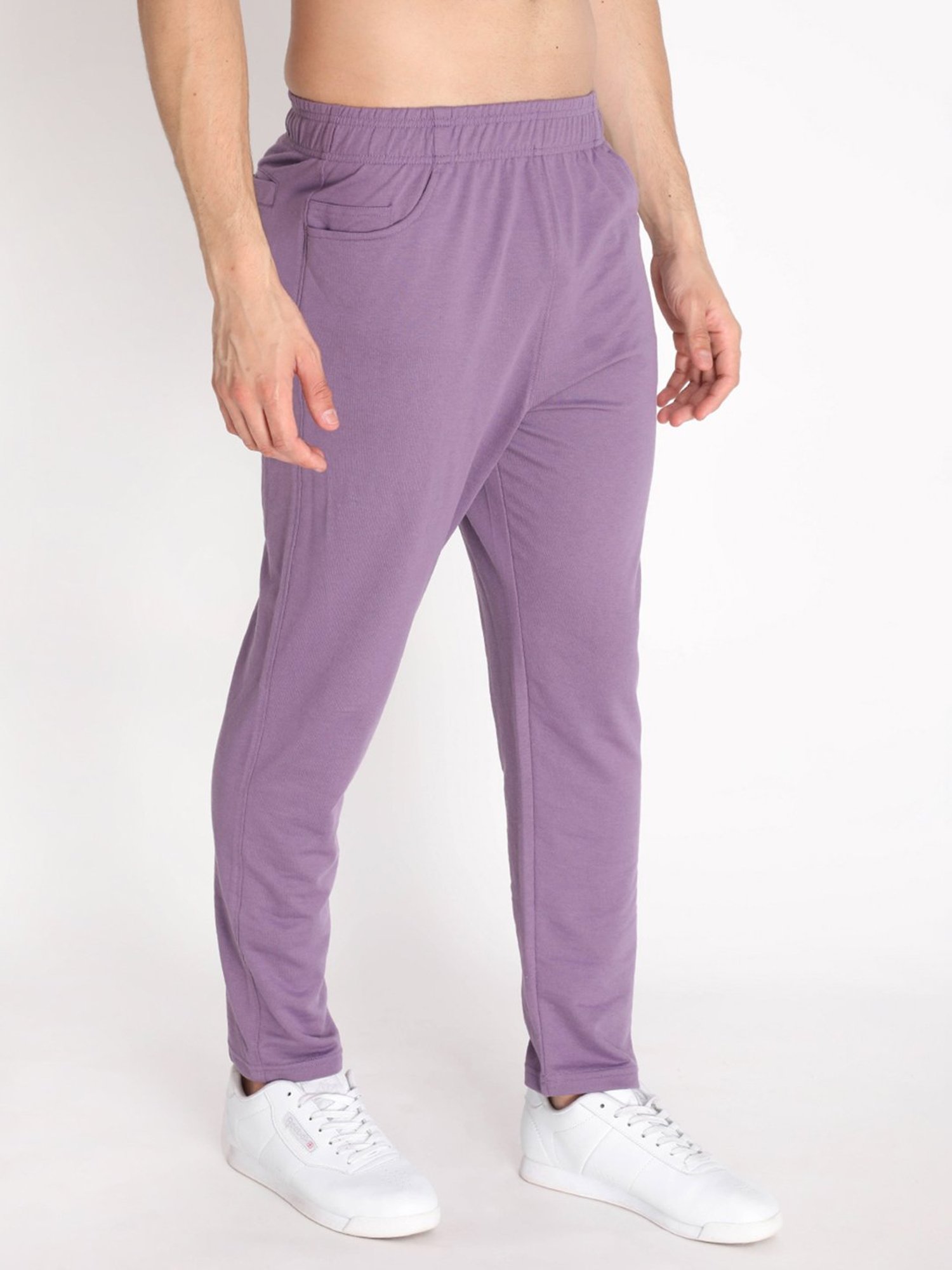 Chkokko Purple Regular Fit Trackpants
