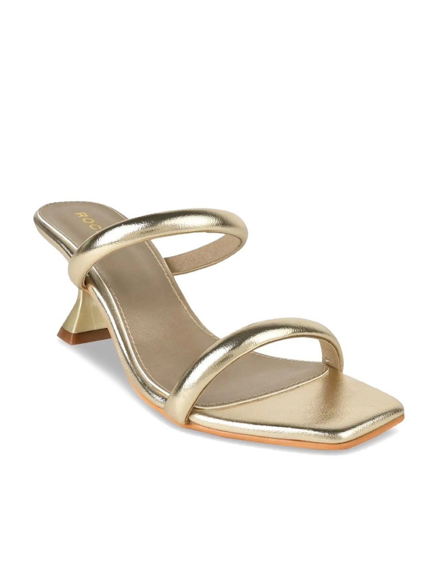 Rocia by Regal Women's Golden Casual Sandals