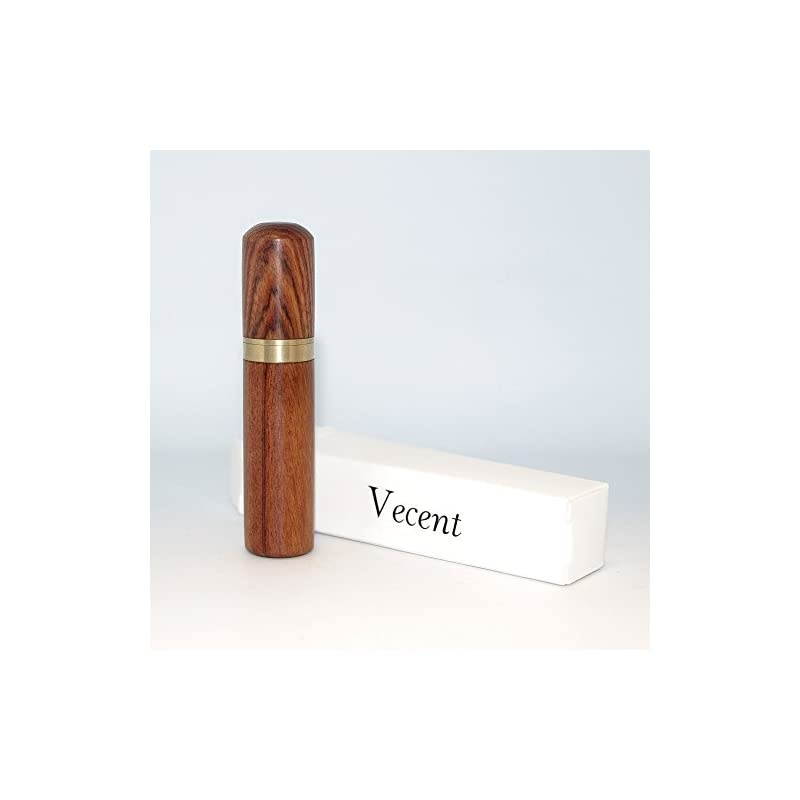 Portable Wood Toothpick Holder Mini Toothpick box Pocket Toothpick Holder (Light Brown & Dark Brown)