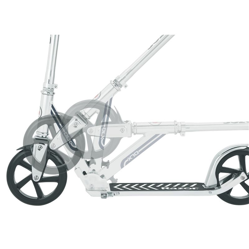 Razor A5 DLX Folding Kick Scooter - Silver