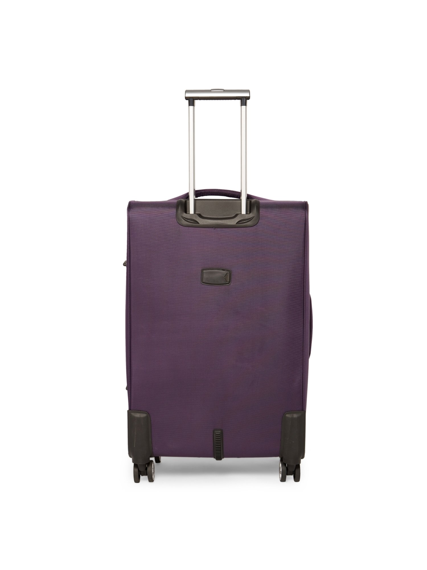 Swiss Brand Locarno Purple Large Soft Trolley Bag - 28 cm