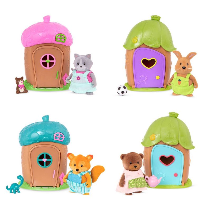 Li'l Woodzeez Mini Acorn House Surprise – 1 Mini House Playset with Toy Figurine