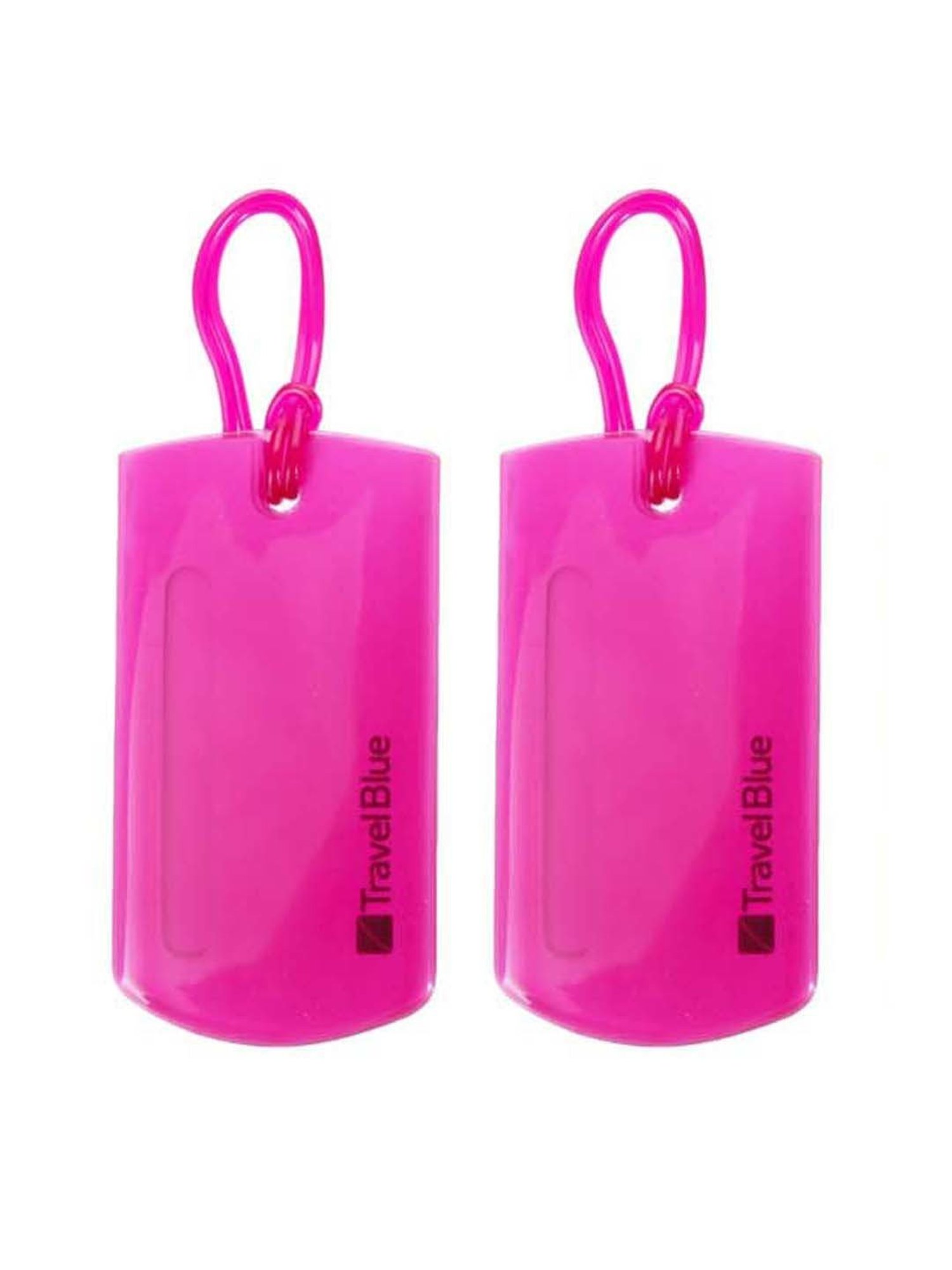 Travel Blue Pink Luggage Tag - Pack of 2