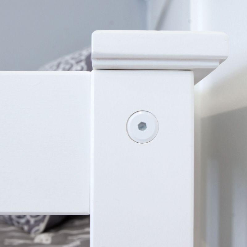 Richland Bunk  Twin over Twin w/ Raised Panel Trundle  Antique Walnut - Atlantic Frame