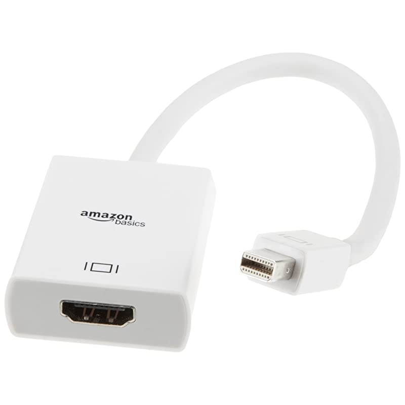 Mini DisplayPort to HDMI Display Adapter Cable 6 Feet Bundle with  Mini DisplayPort Thunderbolt to HDMI Adapter Compatible with Apple iMac and MacBook