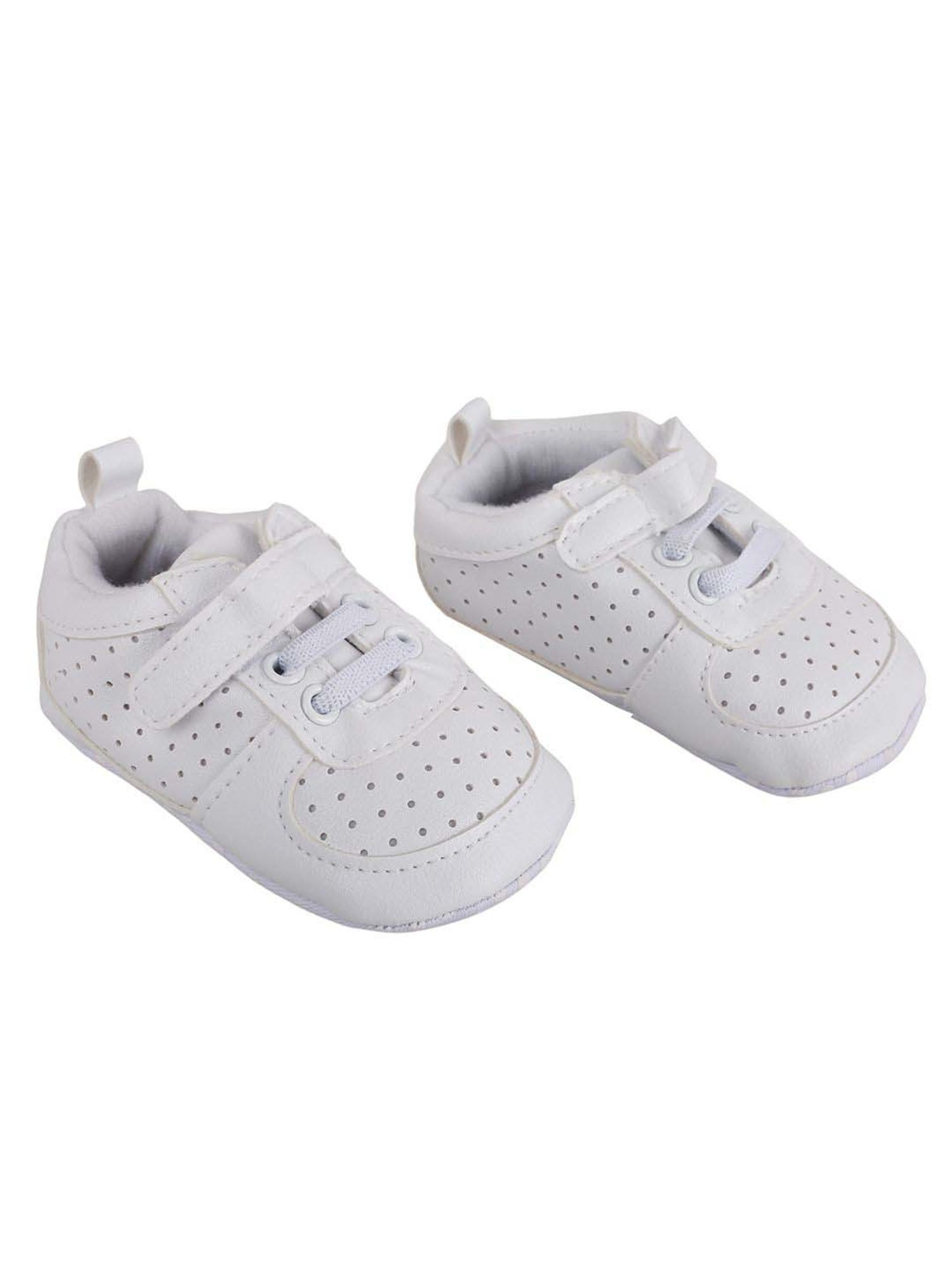 Baby Moo Kids White Casual Booties