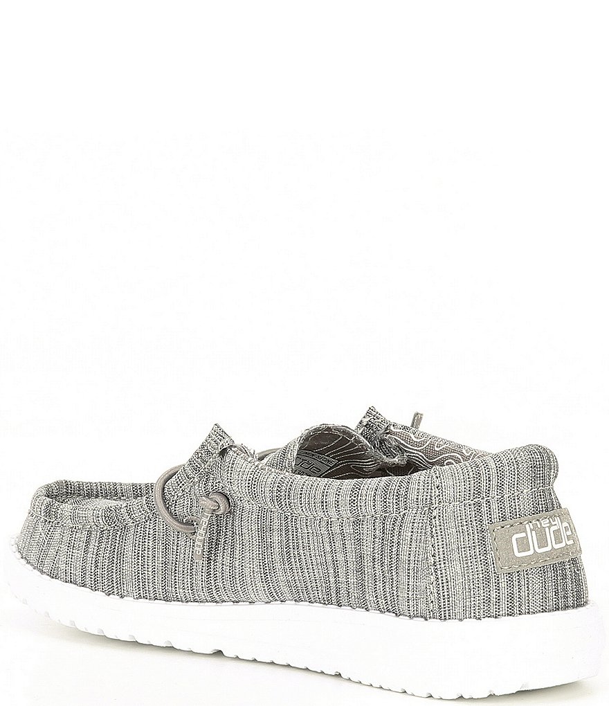 Hey Dude Boys' Wally Linen Washable Slip-Ons (Toddler)